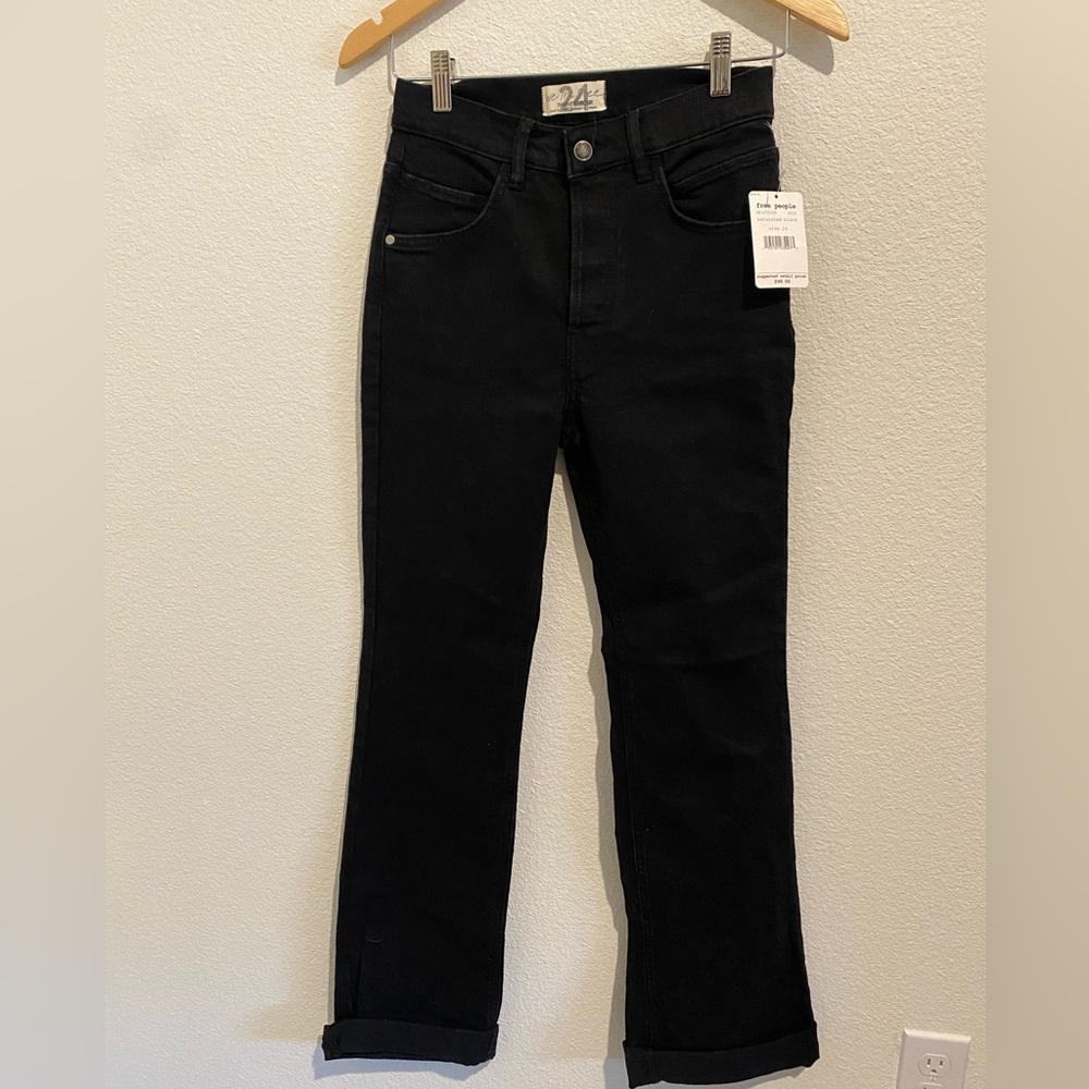 Free people black jeans NWT